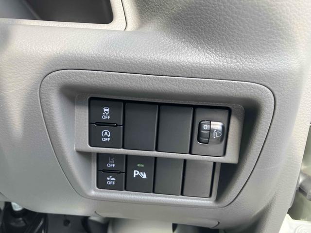 エブリイ ＰＡリミテッド　両側スライドドア　クリアランスソナー　レーンアシスト　衝突被害軽減システム　オートライト　キーレスエントリー　アイドリングストップ　ＣＶＴ　盗難防止システム　ＡＢＳ　ＥＳＣ　衝突安全ボディ　エアコン（7枚目）