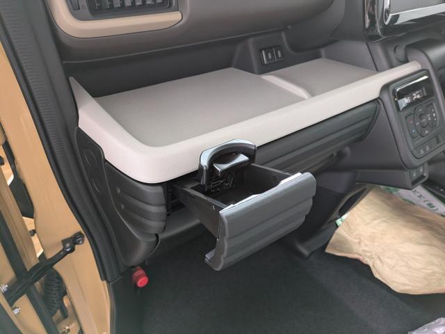 スペーシア ハイブリッドＸ　届出済未使用車！　両側電動スライドドア　クリアランスソナー　レーンアシスト　衝突被害軽減システム　オートライト　ＬＥＤヘッドランプ　スマートキー　アイドリングストップ　電動格納ミラー　シートヒーター（28枚目）