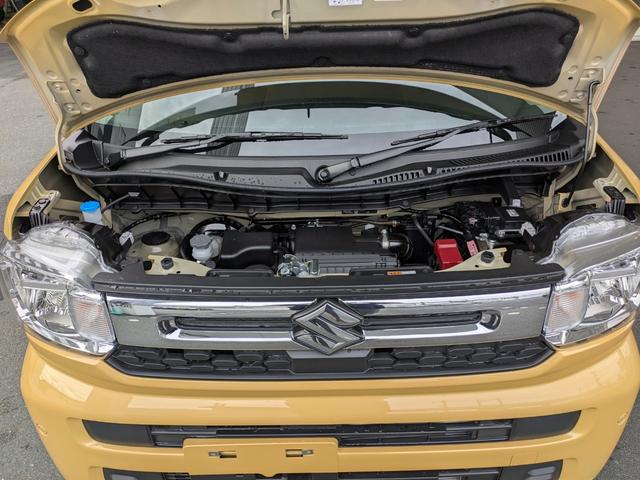 スペーシア ハイブリッドＸ　届出済未使用車！　両側電動スライドドア　クリアランスソナー　レーンアシスト　衝突被害軽減システム　オートライト　ＬＥＤヘッドランプ　スマートキー　アイドリングストップ　電動格納ミラー　シートヒーター（29枚目）