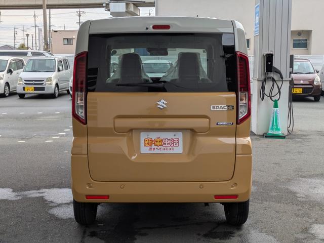 スペーシア ハイブリッドＸ　届出済未使用車！　両側電動スライドドア　クリアランスソナー　レーンアシスト　衝突被害軽減システム　オートライト　ＬＥＤヘッドランプ　スマートキー　アイドリングストップ　電動格納ミラー　シートヒーター（34枚目）