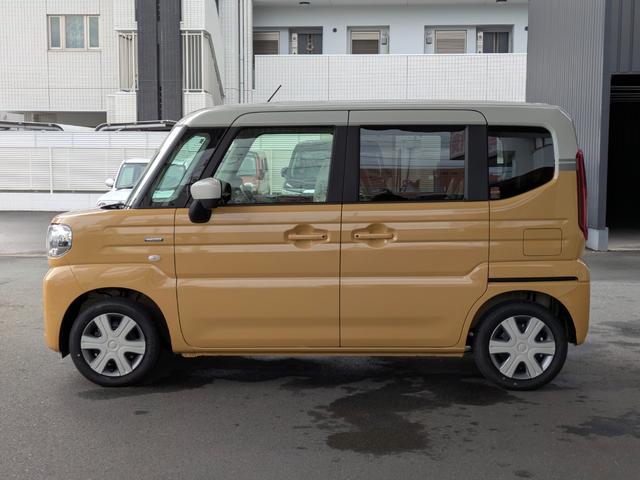 スペーシア ハイブリッドＸ　届出済未使用車！　両側電動スライドドア　クリアランスソナー　レーンアシスト　衝突被害軽減システム　オートライト　ＬＥＤヘッドランプ　スマートキー　アイドリングストップ　電動格納ミラー　シートヒーター（37枚目）
