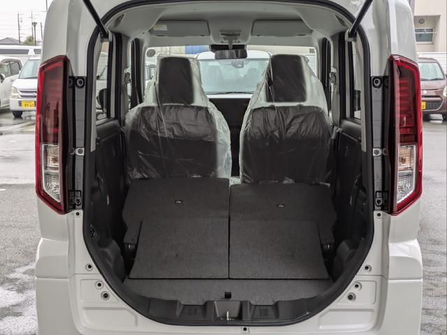 スペーシア ハイブリッドG 届出済未使用車! 両側スライドドア クリアランスソナー 衝突被害軽減システム LEDヘッドランプ スマートキー アイドリングストップ 電動格納ミラー CVT 盗難防止システム ABS ESC(13枚目)