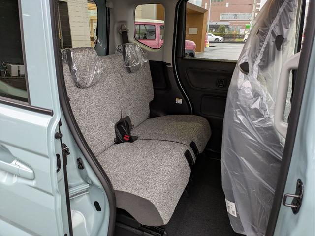 スペーシア ハイブリッドＧ　届出未使用車　両側スライドドア　クリアランスソナー　衝突被害軽減システム　オートライト　ＬＥＤヘッドランプ　スマートキー　アイドリングストップ　電動格納ミラー　ＣＶＴ　盗難防止システム　ＡＢＳ　ＥＳＣ（29枚目）