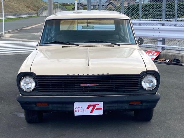 シボレーノーバ 　ワゴン　３５０ＥＧ　ＨＥＩＤＴＳフレーム　１９６５Ｙ　クリーム色　５７００ｃｃ　並行車　左ハンドル　オートマ車　ＡＴ　５ドア（31枚目）