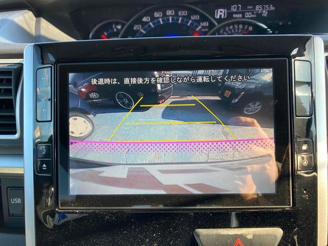 タント カスタムＲＳ　ＳＡ　ＥＴＣ　バックカメラ　両側電動スライドドア　ナビ　ＴＶ　クリアランスソナー　衝突被害軽減システム　オートライト　ＬＥＤヘッドランプ　スマートキー　アイドリングストップ　電動格納ミラー　ベンチシート（5枚目）