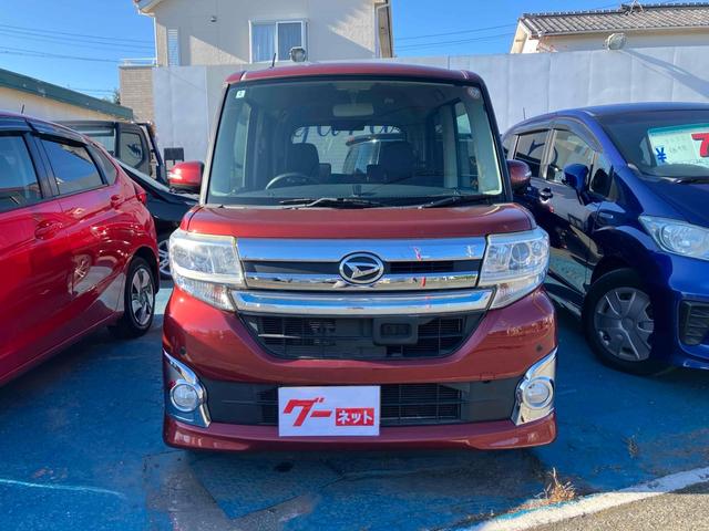 タント カスタムＲＳ　ＳＡ　ＥＴＣ　バックカメラ　両側電動スライドドア　ナビ　ＴＶ　クリアランスソナー　衝突被害軽減システム　オートライト　ＬＥＤヘッドランプ　スマートキー　アイドリングストップ　電動格納ミラー　ベンチシート（12枚目）