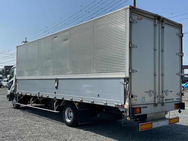 ファイター 　２．５ｔ　アルミウイング　超ロング　坂道発進補助装置　左電動格納ミラー　バックモニター　ＥＴＣ　箱内寸長７，１８０ｍｍ　幅２，２２５ｍｍ　高２，１５０ｍｍ（9枚目）