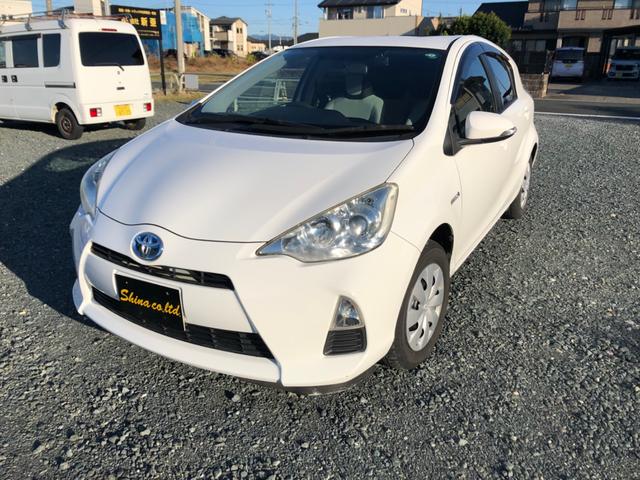 アクア Ｌ　バックカメラ　テレビ　パワーウィンドウ　エアコン　パワステ（3枚目）