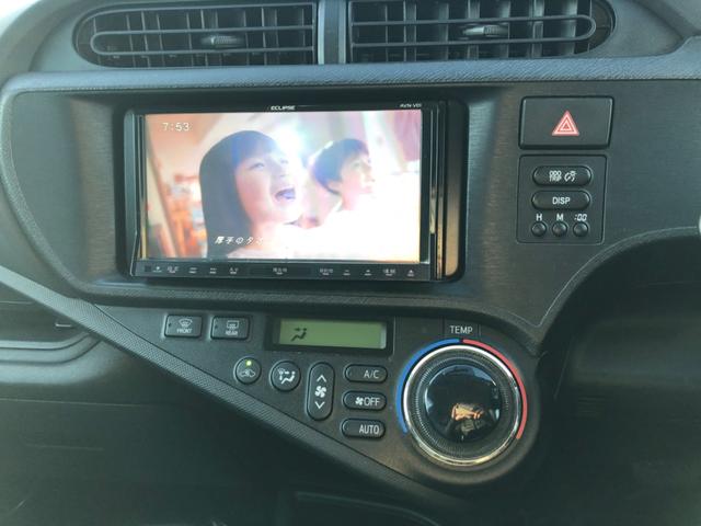 アクア Ｌ　バックカメラ　テレビ　パワーウィンドウ　エアコン　パワステ（11枚目）