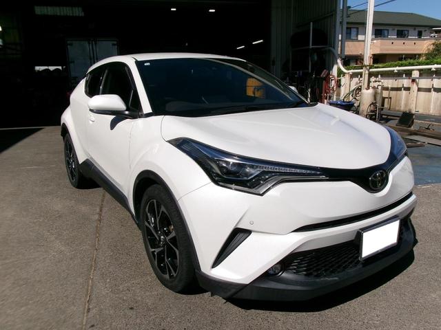 C-HR G-T ETC バックカメラ クリアランスソナー オートクルーズコントロール 衝突被害軽減システム ナビ TV LEDヘッドランプ アルミホイール スマートキー 電動格納ミラー シートヒーター CVT(21枚目)