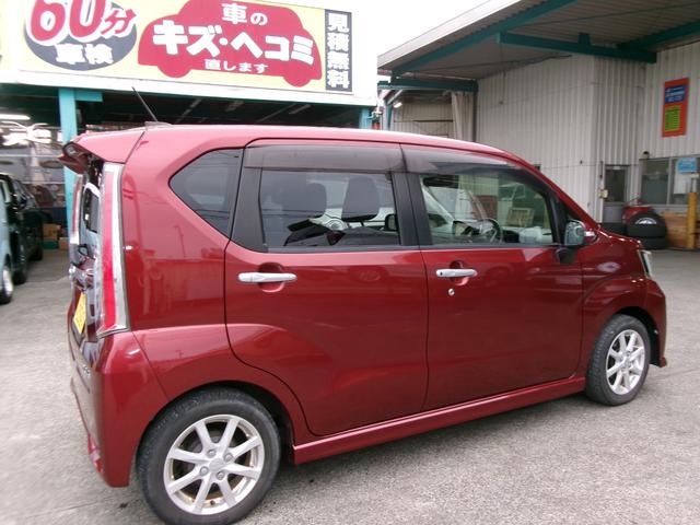 ムーヴ カスタム　Ｘ　ＬＥＤヘッドランプ　スマートキー　アイドリングストップ　ＣＶＴ　盗難防止システム　ＡＢＳ　ＥＳＣ　アルミホイール　衝突安全ボディ　エアコン　パワーステアリング　パワーウィンドウ　運転席エアバッグ（6枚目）