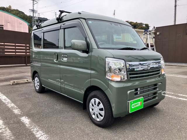 エブリイ ジョインターボ　４ＷＤ　両側オートスライドドア　Ｐスタート　軽キャンパーちょいＣａｍ豊　特別色架装　１０５Ａｈサブバッテリー電源システム　６００Ｗインバーター　走行充電＆外部１００Ｖ充電　１８０Ｗソーラー　サイドオーニング　キャリア　ナビ＆ＥＴＣ　バックカメラ（7枚目）