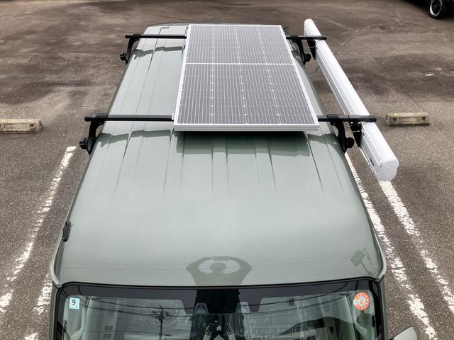エブリイ ジョインターボ　４ＷＤ　両側オートスライドドア　Ｐスタート　軽キャンパーちょいＣａｍ豊　特別色架装　１０５Ａｈサブバッテリー電源システム　６００Ｗインバーター　走行充電＆外部１００Ｖ充電　１８０Ｗソーラー　サイドオーニング　キャリア　ナビ＆ＥＴＣ　バックカメラ（9枚目）