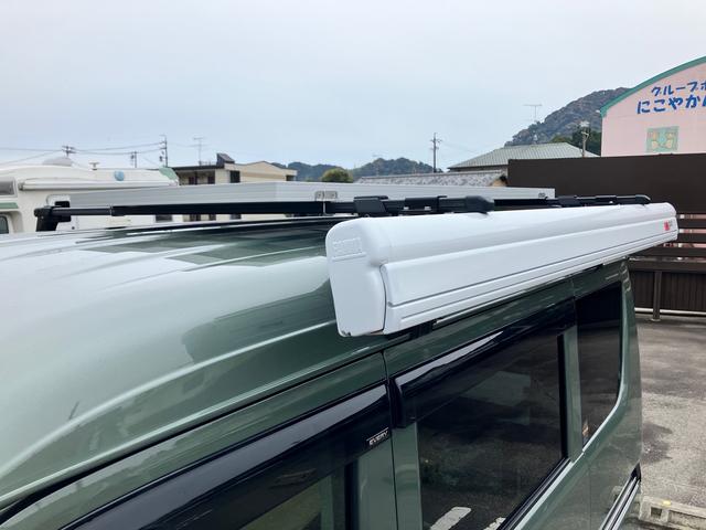 エブリイ ジョインターボ　４ＷＤ　両側オートスライドドア　Ｐスタート　軽キャンパーちょいＣａｍ豊　特別色架装　１０５Ａｈサブバッテリー電源システム　６００Ｗインバーター　走行充電＆外部１００Ｖ充電　１８０Ｗソーラー　サイドオーニング　キャリア　ナビ＆ＥＴＣ　バックカメラ（12枚目）