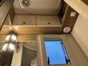 温水シャワー 360°シャワーカーテン ソーラーベント換気扇 人感センサー付きLED照明 上部収納庫