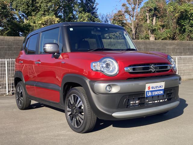 クロスビー HYBRID MZブラウンアクセントP&全方位モニタ用カメラ オートライト バックカメラ プッシュスタート シートヒーター オートエアコン スズキセーフティーサポート 衝突被害軽減システム アイドリングストップ 横滑り防止機能 衝突安全ボディ 盗難防止システム(6枚目)