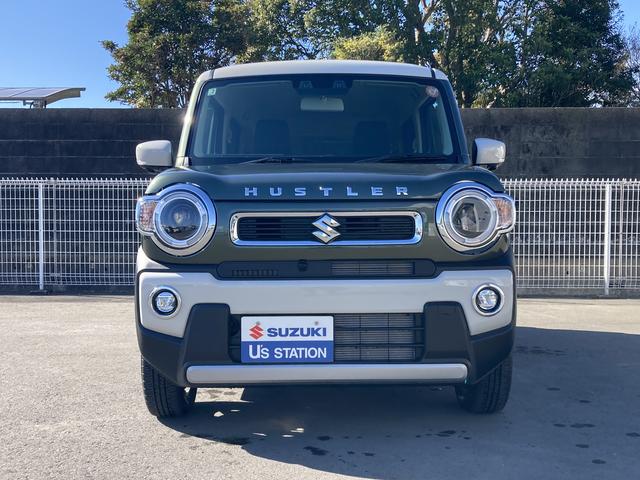 ハスラー ＨＹＢＲＩＤ　Ｘターボ　オートライト　バックカメラ　Ｂｌｕｅｔｏｏｔｈ　純正ナビ　プッシュスタート　シートヒーター　オートエアコン　スズキセーフティーサポート　アイドリングストップ　横滑り防止機能　衝突安全ボディ（2枚目）