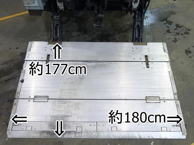 エルフトラック 　３４２番　格納パワーゲート１ｔ　アルミバン　ハイキャブ　ロング　積載３ｔ（２．９ｔ）総重量６４６５　左電動格納ミラー　キーレス　ＥＴＣ　車両サイズ６３０Ｘ１８８高３０５　荷台内寸４５０Ｘ１７７高２０８（7枚目）