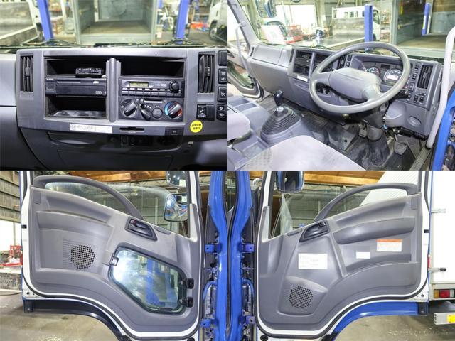 フォワード ６０番　増トン　ワイド　積載６．５ｔ　総重量１３５６０ｋｇ　燃料タンク２００Ｌ×２　ＥＴＣ　キーレス　左電動格納ミラー　バックカメラ　荷台床鉄板張り　ベット　アルミウイングアルミウィング　車検証サイズ９０６Ｘ２５０高３６０　荷台内寸６７１Ｘ２４２高２４８（13枚目）