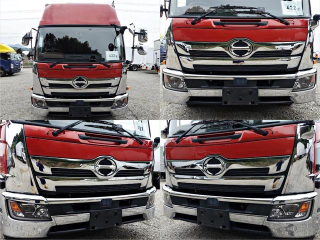 ヒノレンジャー ４２２番　新中型免許ＯＫ　跳上パワーゲート１ｔ　ハイルーフ　後輪エアサス　増トン　積載４．５ｔ総重量１０９８０ｋｇ　キーレス　左電動格納ミラー　バックカメラ　ワイド　アルミウイングアルミウィング車検証サイズ９７５Ｘ２４９高３５８　荷台内寸７１８Ｘ２４２高２４０（5枚目）