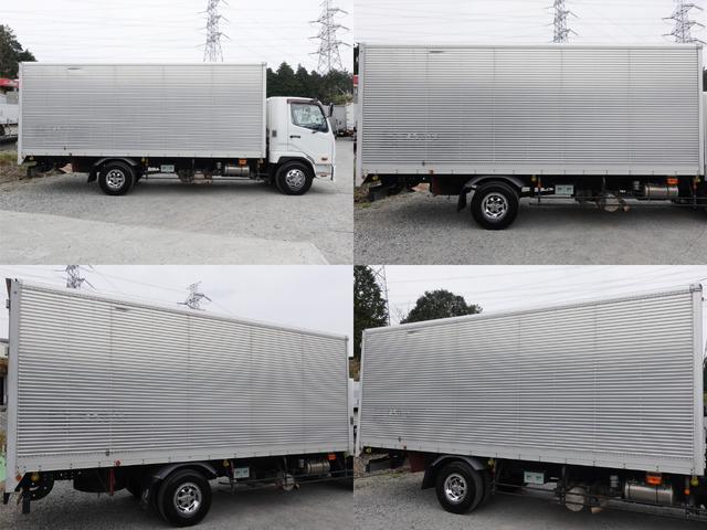ファイター 　３７番　積載３１５０ｋｇ　アルミバン　ＥＴＣ　左電動格納ミラー　バックカメラ　集中ドアロック有り　車検証サイズ７９３×２３０高３３１　荷台内寸約５９１×２１８高２１６（5枚目）