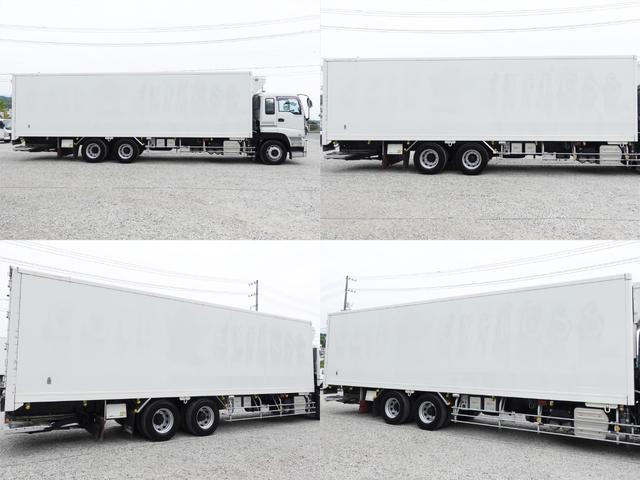 ギガ ３８５番　積載１３．６ｔ　格納パワーゲート１ｔ　スタンバイ付き　－２５度　低温　冷蔵冷凍　大型　キーレス　バックカメラ　後輪エアサス　ベット　車検証サイズ１１９８×２４９高３７１　荷台内寸９４８×２３７高２３２（6枚目）