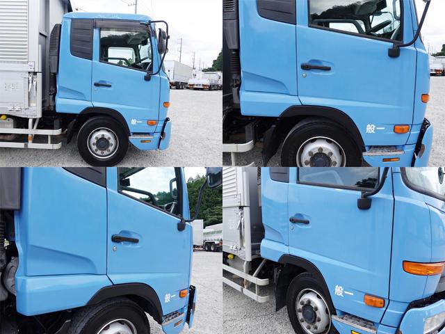 コンドル １９８番　増トン　積載７．２ｔ　後輪エアサス　荷台床ステンレス張り　ワイド　アルミウイングアルミウィング　キーレス　左電動格納ミラー　左右電動角度調整ミラー　バックカメラ　ベット　車検証サイズ８６９×２４９高３４７　荷台内寸６２６×２４１高２２８（4枚目）
