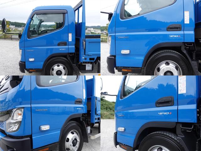 キャンター 　５８５番　積載３．５ｔ　総重量６９５５ｋｇ　荷台床鉄板張り　ワイド超ロング　平ボディー　ＥＴＣ　キーレス　左電動格納ミラー　車検証サイズ６８２幅２２３高２３０　荷台内寸５０１×２０８（8枚目）