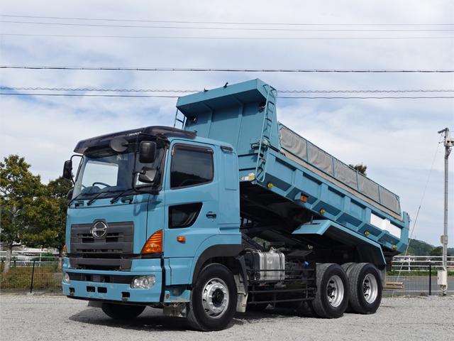 プロフィア 　５８６番　積載９．２ｔ　大型　ダンプ　左電動格納ミラー　バックカメラ　集中ドアロック有り　バックカメラ　ベット　車検証サイズ７７６×２４９高３２０　荷台内寸５３１×２２０（21枚目）