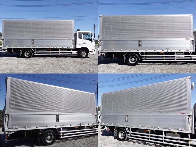 コンドル 244番 増トン 積載6.7t 跳上パワーゲート1t ワイド アルミウイングアルミウィング ETC 左電動格納ミラー バックカメラ 荷台床鉄板張り 集中ドアロック有り ベット 車検証サイズ881×249高363 荷台内寸628×241高239(5枚目)