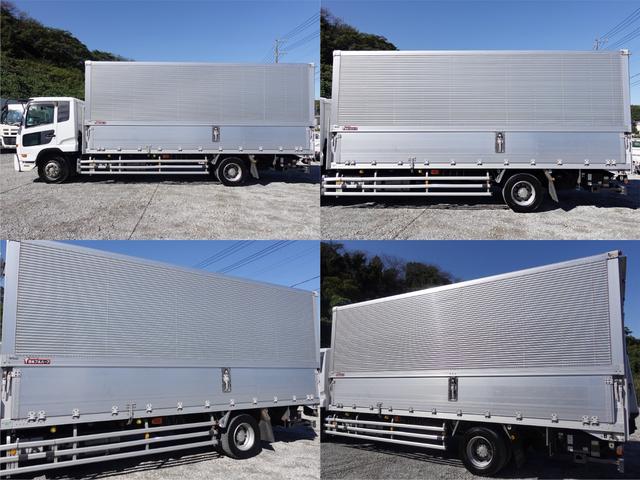 コンドル 244番 増トン 積載6.7t 跳上パワーゲート1t ワイド アルミウイングアルミウィング ETC 左電動格納ミラー バックカメラ 荷台床鉄板張り 集中ドアロック有り ベット 車検証サイズ881×249高363 荷台内寸628×241高239(7枚目)