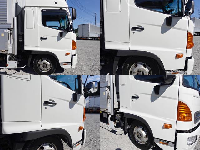 ヒノレンジャー 　１６９番　積載３ｔ　ワイド　アルミウイングアルミウィング　ＥＴＣ　左電動格納ミラー　バックカメラ　集中ドアロック有り　ベット　車検証サイズ８６４×２４９高３５４　荷台内寸６２７×２４０高２４１（4枚目）