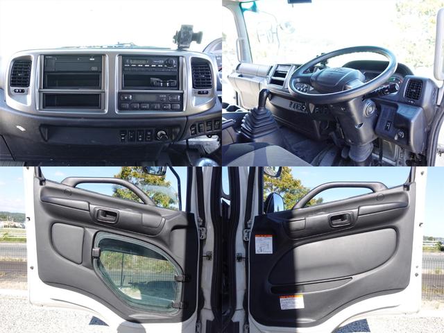 ヒノレンジャー 　１６９番　積載３ｔ　ワイド　アルミウイングアルミウィング　ＥＴＣ　左電動格納ミラー　バックカメラ　集中ドアロック有り　ベット　車検証サイズ８６４×２４９高３５４　荷台内寸６２７×２４０高２４１（17枚目）