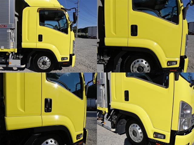 フォワード 361番 積載2.6t ワイド アルミウイングアルミウィング ETC 左電動格納ミラー 左右電動角度調整ミラー バックカメラ 集中ドアロック有り ベット 車検証サイズ911×250高354 荷台内寸672×241高240(4枚目)