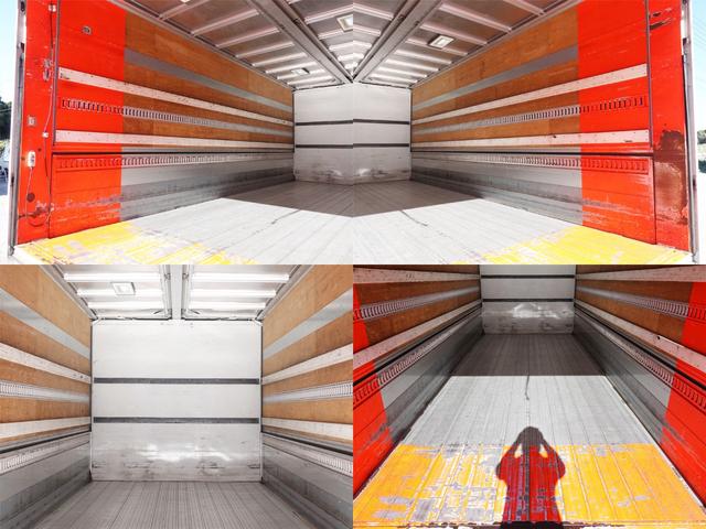 フォワード 498番 後輪エアサス 増トン 積載6.8t ワイド アルミウイングアルミウィング 跳上パワーゲート1t キーレス 左電動格納ミラー バックカメラ 車検証サイズ850×249高336 荷台内寸633×241高228(10枚目)