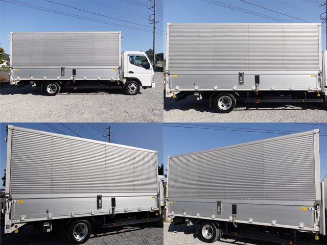 キャンター ２２５番　ワイド超ロング　積載２ｔ　総重量５９２５ｋｇ　アルミウイングアルミウィング　ＥＴＣ　キーレス　左電動格納ミラー　バックカメラ　車検証サイズ７０１×２２３高３１５　荷台内寸５０２×２１１高２１４（5枚目）