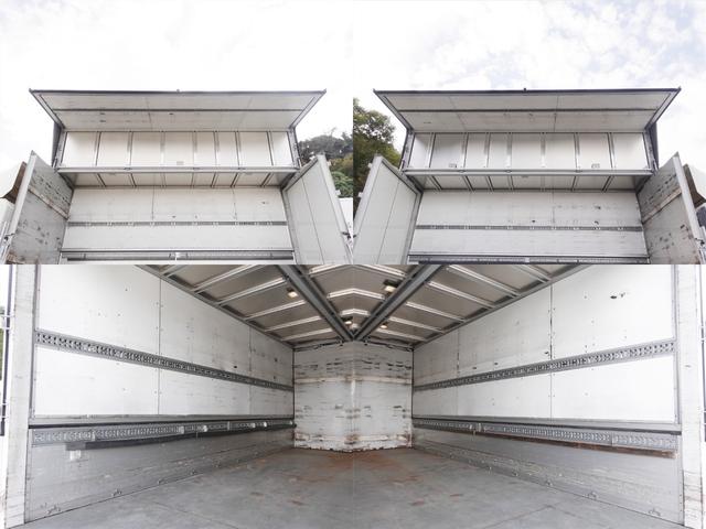 ヒノレンジャー ３０２番　後輪エアサス　格納パワーゲート１ｔ　荷台床鉄板張り　ワイド　アルミウイングアルミウィング　積載２１５０ｋｇ　左電動格納ミラー　バックカメラ　ベット　集中ドアロック有り　車検証サイズ８６０×２４９高３４９　荷台内寸６２５×２４０高２４１（9枚目）