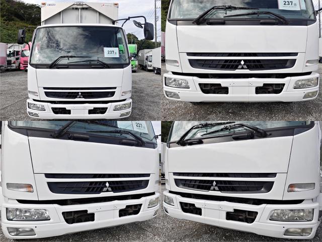 ファイター ２３７番　クラッチ一式交換済（約５７万ｋｍ時）　荷台床鉄板張り　跳上パワーゲート１ｔ　ワイド　アルミウイングアルミウィング　左電動格納ミラー　バックカメラ　集中ドアロック有り　車検証サイズ８４３×２５０高３３８　荷台内寸６２２×２４０高２３０（3枚目）