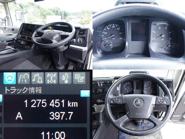 スーパーグレート ３８４番　積載１３．８ｔ　大型　アルミウイングアルミウィング　７桁メーター　車検証走行距離最大値９７６６００ｋｍＲ５年１２月後輪エアサス　ベット　ＥＴＣ　キーレス　左電動格納ミラー　バックカメラ　車検証サイズ１１９９×２４９高３７９荷台内寸９６５×２４１高２６５（14枚目）