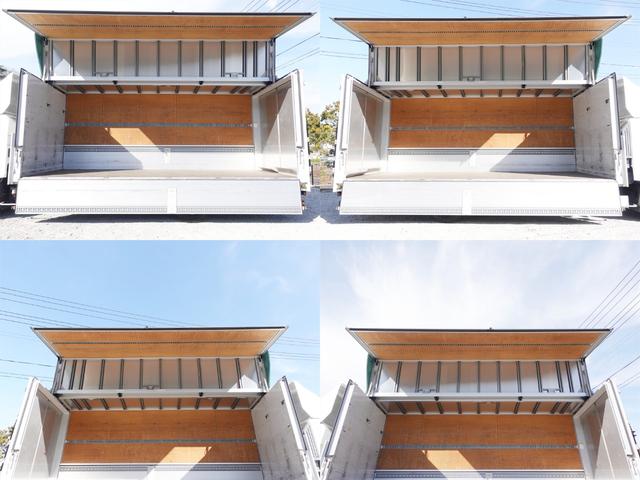 ヒノレンジャー ３６３番　後輪エアサス　積載２４５０ｋｇ　跳上パワーゲート１ｔ　ワイド　アルミウイングアルミウィング　左電動格納ミラー　集中ドアロック有り　ベット　車検証サイズ８７５×２４９高３５２　荷台内寸６２７×２４１高２４０（12枚目）