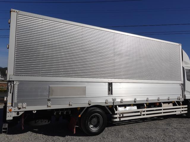 コンドル 　３７０番　後輪エアサス　増トン　積載７．３ｔ　アルミウイングアルミウィング　キーレス　左電動格納ミラー　バックカメラ　ベット　車検証サイズ９２８×２３８高３５９　荷台内寸６８２×２２６高２４４（5枚目）