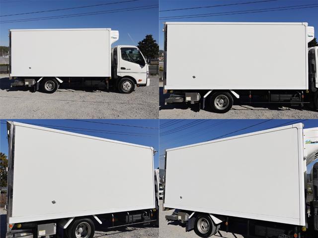 デュトロ 393番 格納パワーゲート1t -30度 低温 冷蔵冷凍 ワイドロング 積載2t 総重量5905kg ETC 左右電動格納ミラー 左右電動角度調整ミラー バックカメラ 車検証サイズ639×221高292 荷台内寸436×201高186(6枚目)