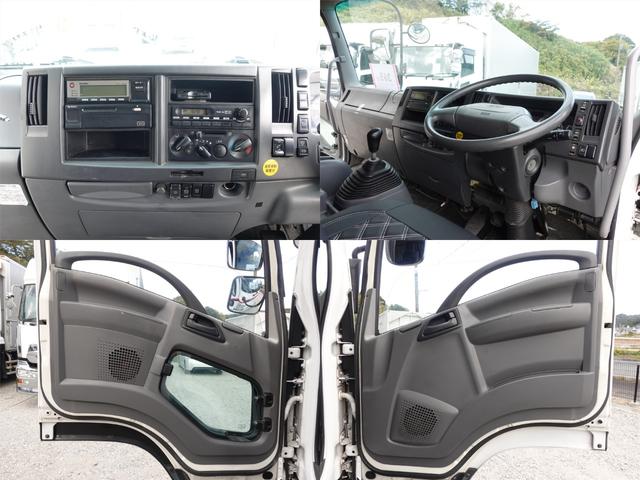 フォワード ３６５番　後輪エアサス　増トン　積載７ｔ　ワイド　アルミウイングアルミウィング　ＥＴＣ　キーレス　左電動格納ミラー　バックカメラ　ベット　車検証サイズ８６３×２４９高３５１　荷台内寸６２３×２３９高２４１（15枚目）