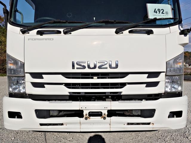 フォワード 492番 クラッチ交換済(37.6万km時) ワイド アルミウイングアルミウィング 積載2950kg キーレス 左電動格納ミラー バックカメラ ベット 車検証サイズ864×249高355 荷台内寸621×240高241(4枚目)