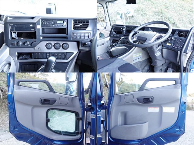 クオン ２００番　大型　アルミウイングアルミウィング　２デフ　積載１３．７ｔ　ＥＴＣ　キーレス　左電動格納ミラー　左右電動角度調整ミラー　バックカメラ　後輪エアサス　ベット　車検証サイズ１１９９×２４９高３７９　荷台内寸９６５×２４０高２６３（31枚目）