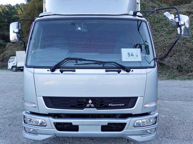 ファイター 　５４番　後輪エアサス　ワイド　アルミウイングアルミウィング　ＥＴＣ　キーレス　左電動格納ミラー　バックカメラ　ベット　車検証サイズ８５９×２４９高３４８　荷台内寸６２５×２４１高２４０（3枚目）