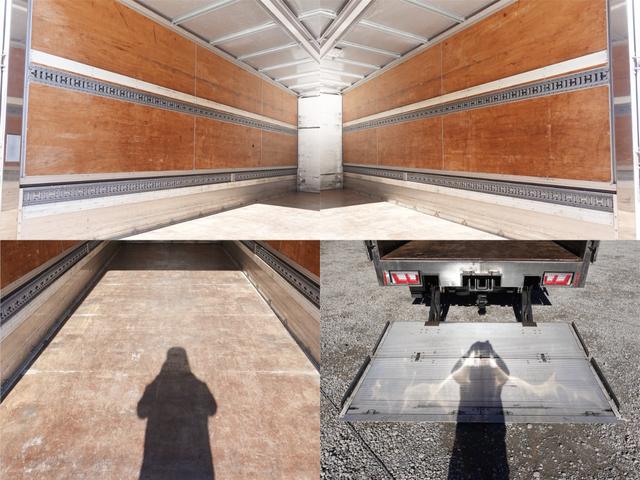 ヒノレンジャー ２５９番　後輪エアサス　増トン　積載６．４ｔ　格納パワーゲート１ｔ　ワイド　アルミウイングアルミウィング　左電動格納ミラー　バックカメラ　集中ドアロック有り　ベット　車検証サイズ９４８×２４９高３５９　荷台内寸７１９×２３９高２５３（15枚目）