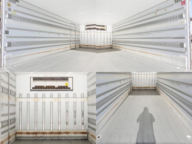 ヒノレンジャー １２６番　後輪エアサス　跳上パワーゲート１ｔ　積載２．６ｔ　ワイド　－３０度　低温　冷蔵冷凍　左電動格納ミラー　集中ドアロック有り　ベット　車検証サイズ８７６×２４５高３１３　荷台内寸６１７×２２５高２０１（17枚目）