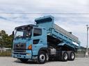　５８６番　積載９．２ｔ　大型　ダンプ　左電動格納ミラー　バックカメラ　集中ドアロック有り　バックカメラ　ベット　車検証サイズ７７６×２４９高３２０　荷台内寸５３１×２２０（21枚目）