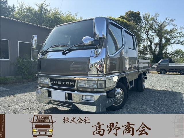 キャンター Ｗキャブ全低床　積載量１．２５ｔ　荷台内寸２１１×１６１ｃｍ　自社カスタム　ＥＴＣ（2枚目）